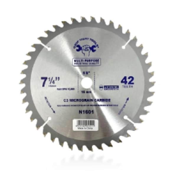 Homecare Products 7.25 in. Professional Circular Saw Multi-Purpose Blade Set - 42T - HO3971694