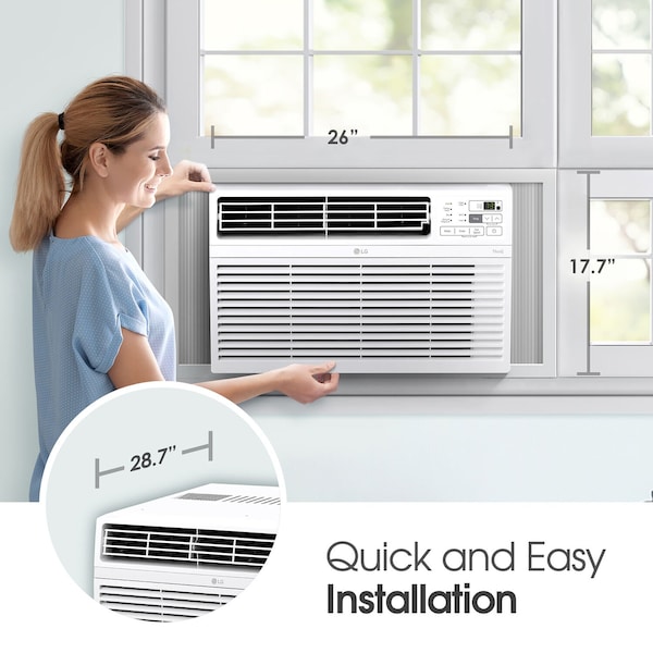 Lg 18,000 BTU 230V Window Air Conditioner - LW1824RD