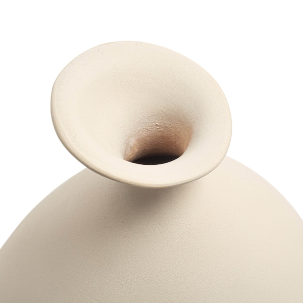 Elk Signature Cy Vase, Large White - H0517-10729