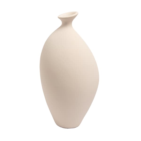 Elk Signature Cy Vase, Large White - H0517-10729