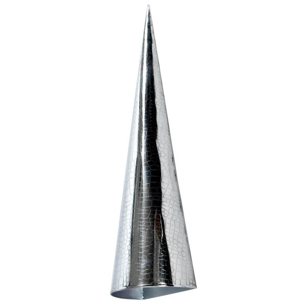 Homeroots Silver Crocodile Wall Mount Pocket Vase - 401325