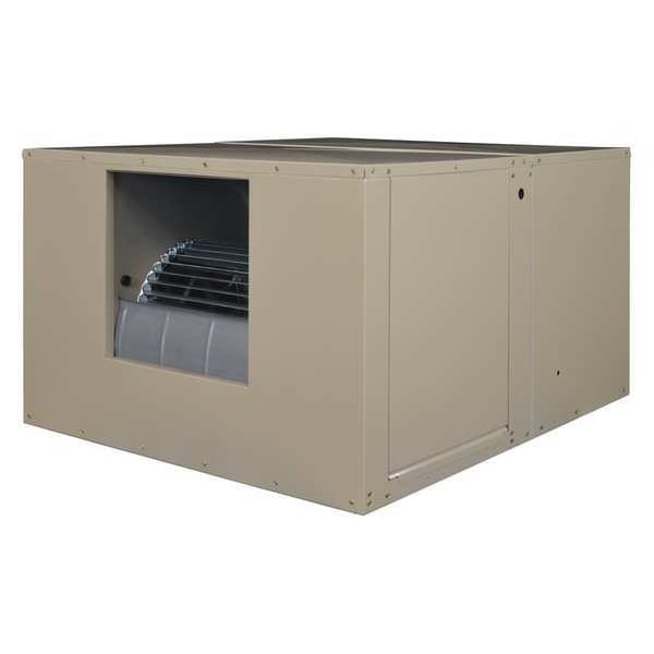 Mastercool Ducted Evaporative Cooler 4,400 cfm, 1600 sq. ft., 8 gal, 3/4 HP, Belt Drive - 2YAF4-2HTL5-3X275