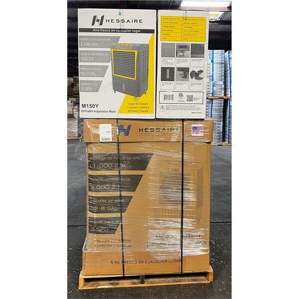 Hessaire 2 Hesmc92V And 5 Hesmc37V Pallet Deal - MC92VMC37V