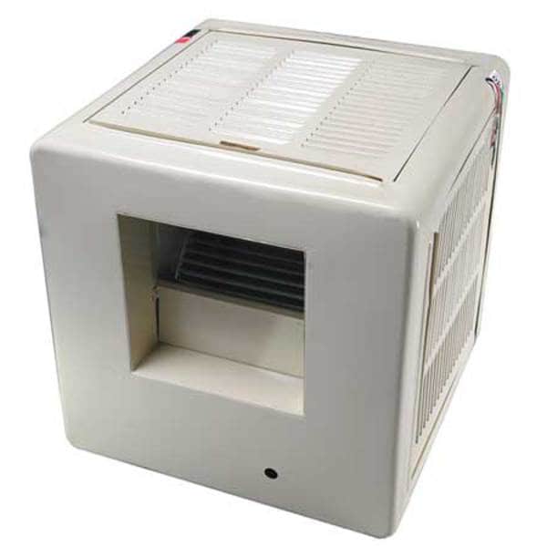 Dayton Ducted Evaporative Cooler 6,800 cfm, 1400 sq. ft., 12.7 gal, 3/4 HP, Belt Drive, 19" Blade Dia. - 4RNN9