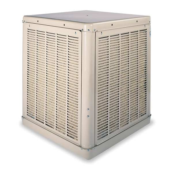 Essick Air Ducted Evaporative Cooler 4,900 cfm, 1200 sq. ft., 9.1 gal, 1/2 HP, Belt Drive - 2YAE1-2HTL1