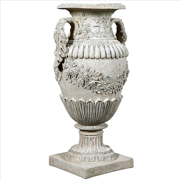 Design Toscano Wine Harvest Oviform Architectural Garden Urn: Each - NE210146