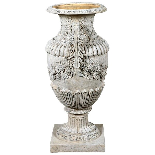 Design Toscano Wine Harvest Oviform Architectural Garden Urn: Each - NE210146