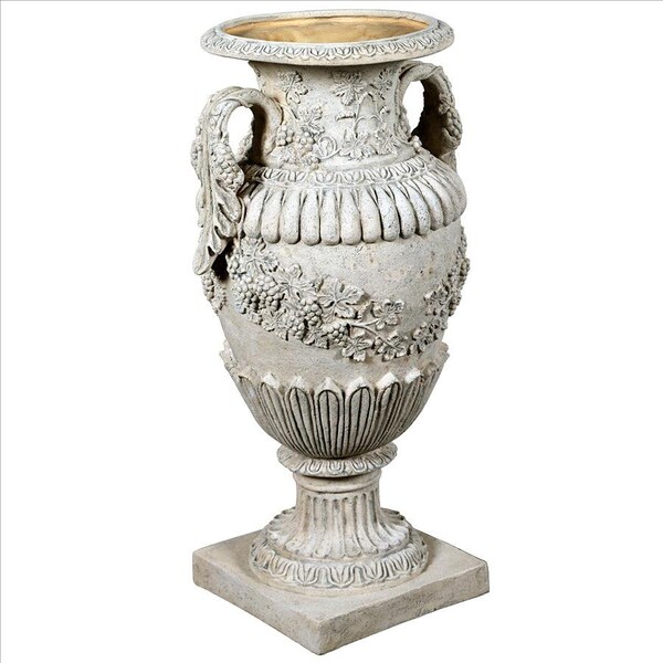 Design Toscano Wine Harvest Oviform Architectural Garden Urn: Each - NE210146