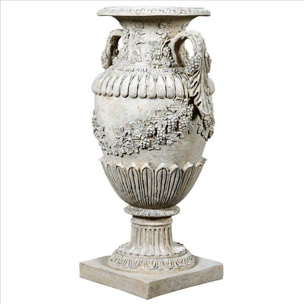 Design Toscano Wine Harvest Oviform Architectural Garden Urn: Each - NE210146