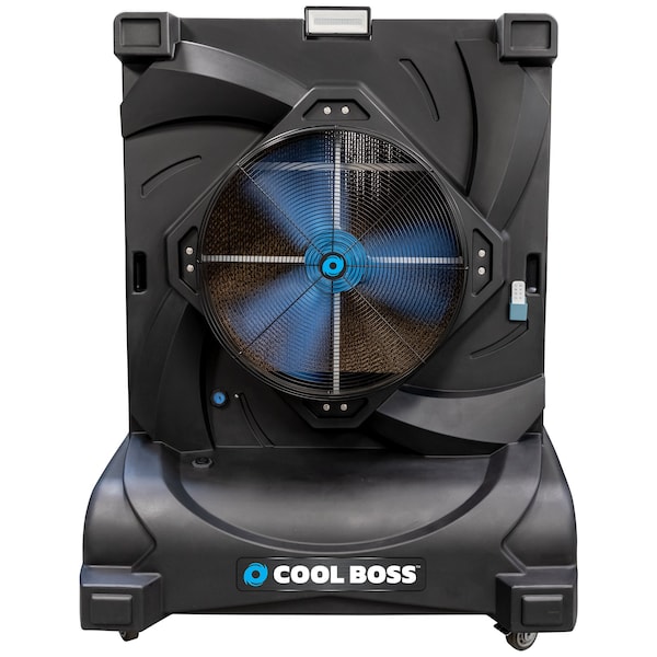 Cool Boss Portable Evap Air Cooler  110V, 60hz, 1 phase, 80 Gal capacity - CB-28L