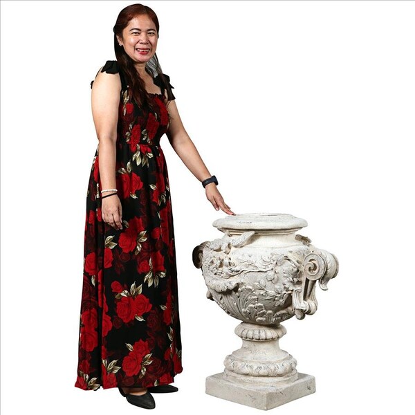 Design Toscano La Colombe Architectural Garden Urns: Set of Two - NE9210148