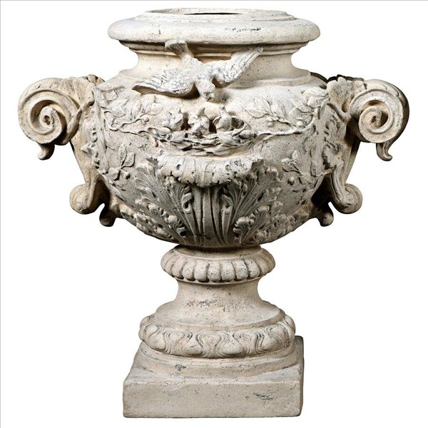 Design Toscano La Colombe Architectural Garden Urns: Set of Two - NE9210148