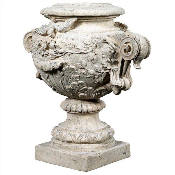 Design Toscano La Colombe Architectural Garden Urns: Set of Two - NE9210148