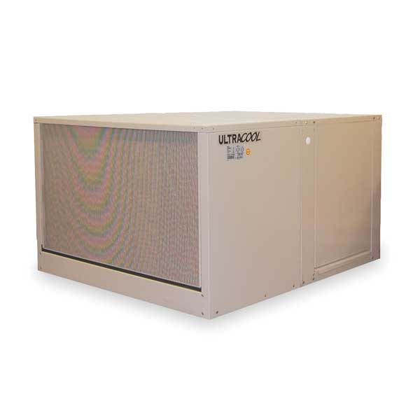 Mastercool Ducted Evaporative Cooler 7,000 cfm, 2200 sq. ft., 8 gal, 1 HP, Belt Drive - 2YAF1-4UE46-3X276