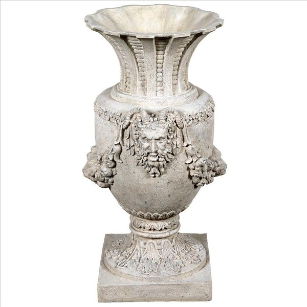 Design Toscano The Greek Pan of Olympus Architectural Garden Urn: Each - NE210151