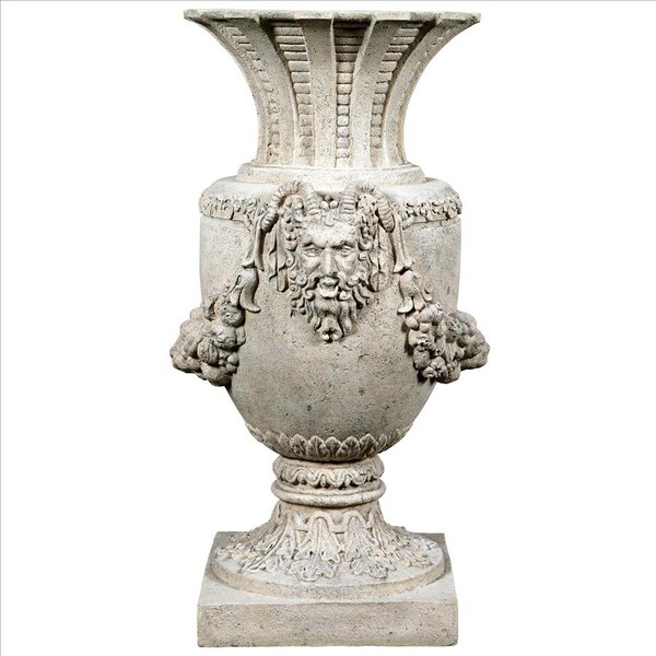 Design Toscano The Greek Pan of Olympus Architectural Garden Urn: Each - NE210151