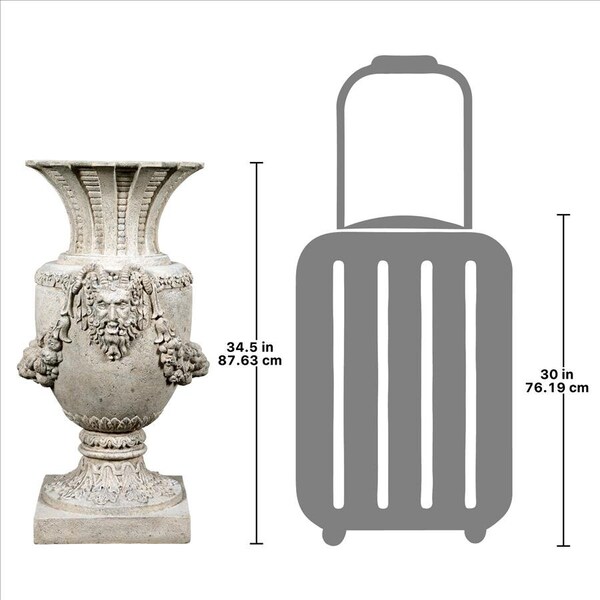Design Toscano The Greek Pan of Olympus Architectural Garden Urn: Each - NE210151