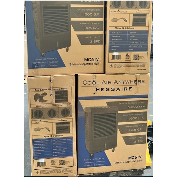 Hessaire Hesmc61V Evaporative Cooler Pallet Of - MC61V-PL5