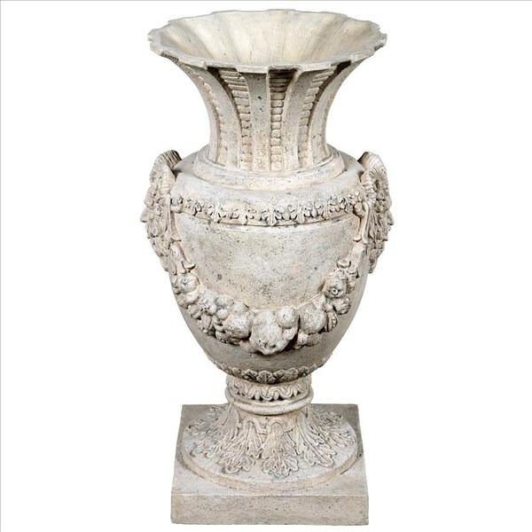 Design Toscano The Greek Pan of Olympus Architectural Garden Urns: Set of Two - NE9210151