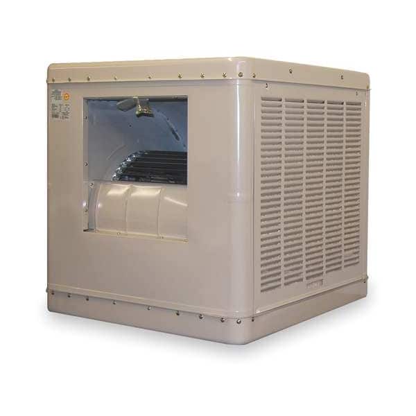 Essick Air Ducted Evaporative Cooler 6,500 cfm, 1800 sq. ft., 16.4 gal, 3/4 HP, Belt Drive - 2YAE3-2HTL5