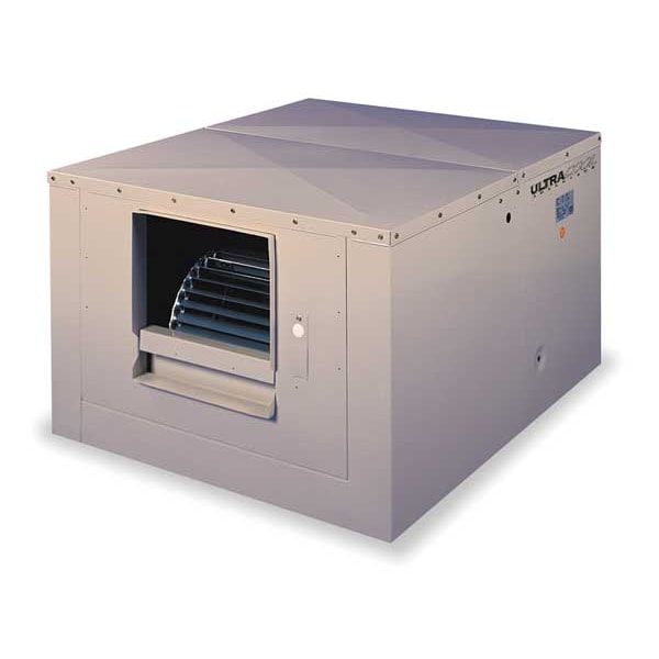 Mastercool Ducted Evaporative Cooler 7,000 cfm, 2200 sq. ft., 9 gal, 1 HP, Belt Drive - 2YAE7-4UE42-3X276