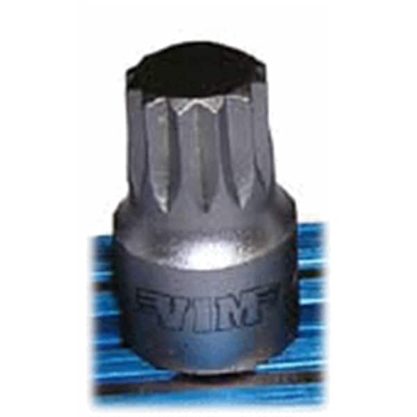 Vim Products 10 M XZN Stubby Driver, 1/4 in. Square Drive 20mm long - XZNS10
