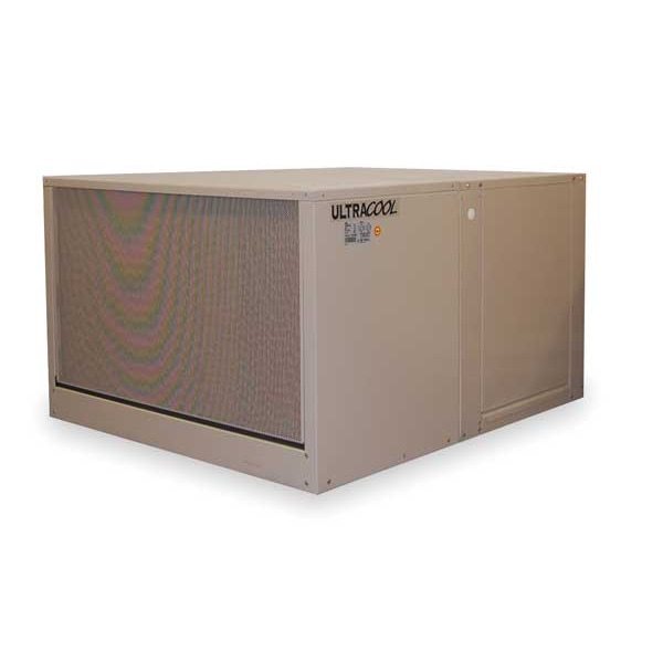 Mastercool Ducted Evaporative Cooler 4,400 cfm, 1600 sq. ft., 9 gal, 1/2 HP, Belt Drive - 2YAE8-2HTK9-3X275