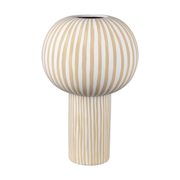 Elk Home Hawking Striped Vase, Large - H0017-10640