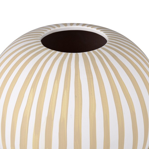 Elk Home Hawking Striped Vase, Large - H0017-10640