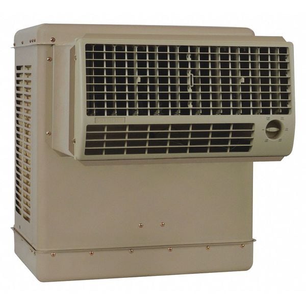 Essick Air Window Evaporative Cooler 2,800 cfm, 400 to 600 sq. ft., 3.6 gal, 1/8 HP, Direct Drive - N28W