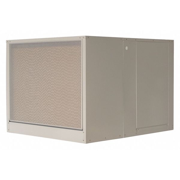 Mastercool Ducted Evaporative Cooler 7,000 cfm, 2300 sq. ft., 5 gal, 1 HP, Belt Drive, 20" Blade Dia. - AD1C71