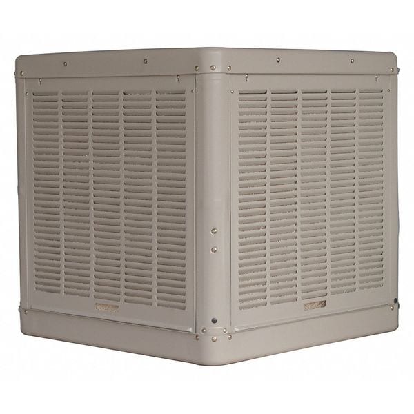 Essick Air Ducted Evaporative Cooler 4,400 to 4,900 cfm, 700 to 1200 sq. ft., 8.6 gal, 1/3 or 1/2 HP - N43/48D