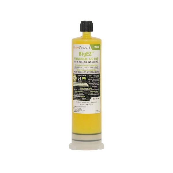 Tracer Products Universal Bigez A/C Dye Cartridge, 8Oz - LF1800