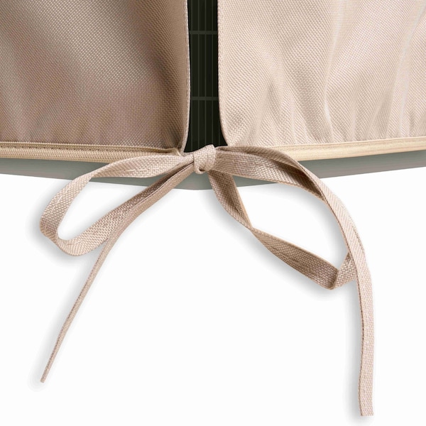 Modern Leisure Chalet Square Air Conditioner Cover, 36 in. Square x 3 in. H, Beige - 3039