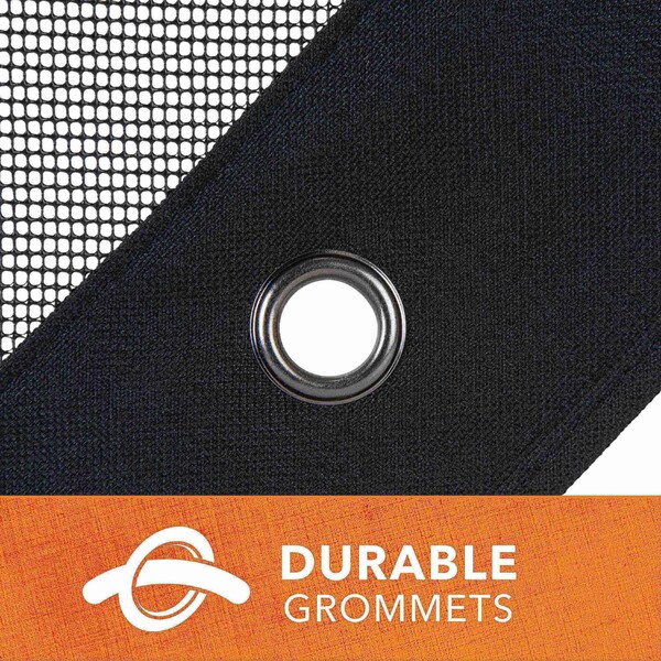 Modern Leisure Basics Universal Air Conditioner Cover, Mesh Topper, 36 in. Square, Black - 3123