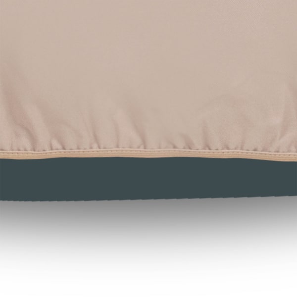 Modern Leisure Chalet Round Air Conditioner Cover, 34 in. Diameter x 3 in. H, Beige - 3040