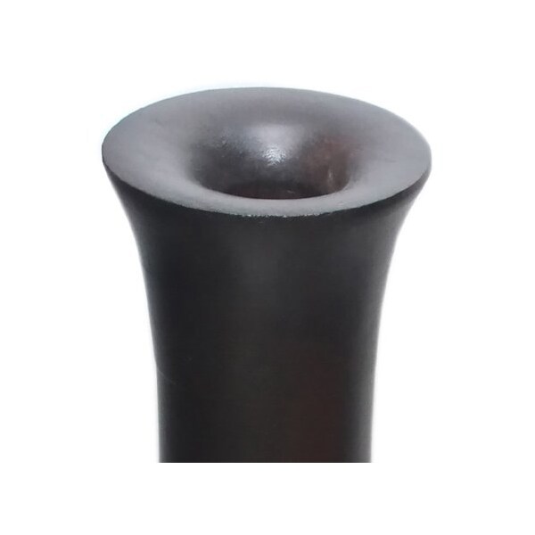 Uniquewise Brown Decorative Contemporary Mango Wood Curved Shaped Floor Vase, 30 Inch - QI004433.M