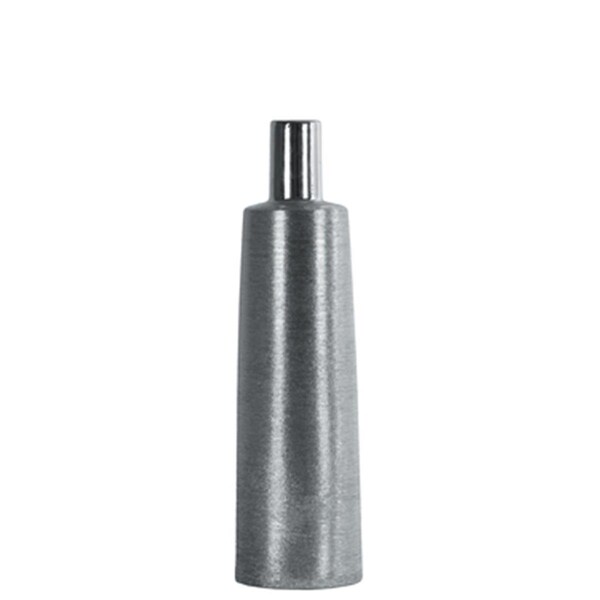 H2H Ceramic Round Bottle Vase with Narrow Mouth, Silver - Medium - H23252575