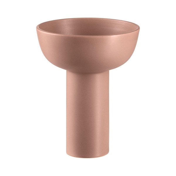 Eyecatcher 17 cm x 21 cm Miyabi Ceramic Vase; Terracotta - EY2798849