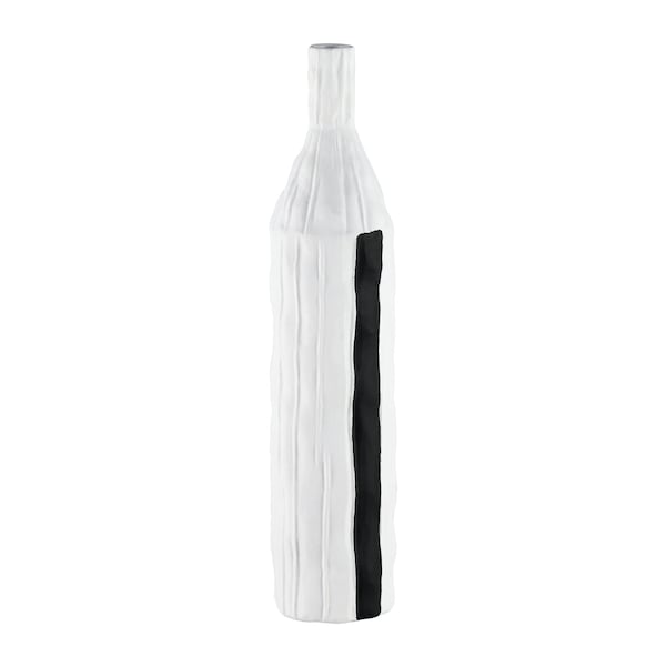 Elk Home Carter Vase, Striped Black - H0017-9167