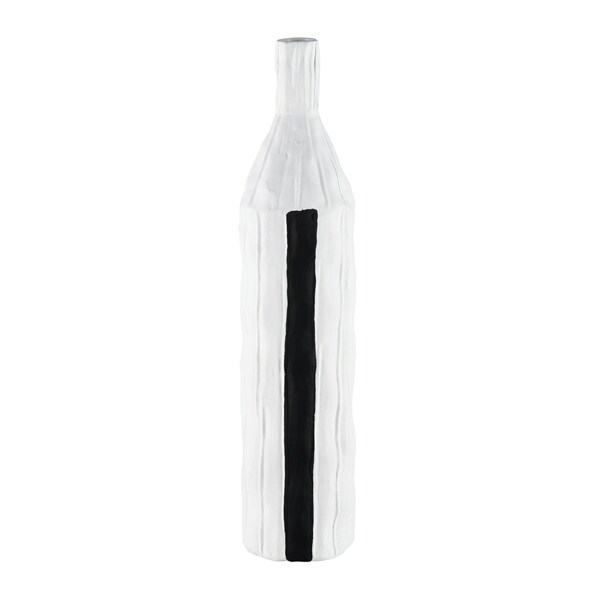 Elk Home Carter Vase, Striped Black - H0017-9167
