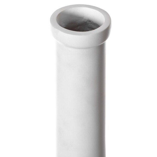 Uniquewise Decorative Contemporary Floor Vase White Carved Divot Bubble Design with Tall Neck, 33.5 Inch - QI004180.L
