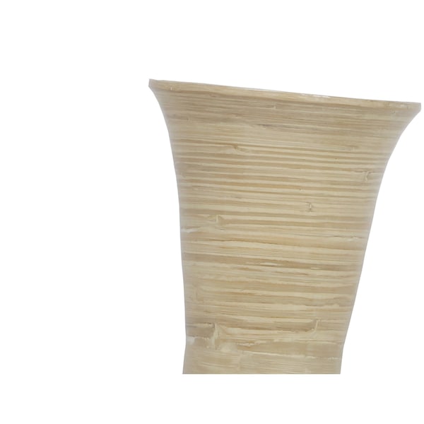 Uniquewise "37"" Tall Natural Modern Handmade Bamboo Floor Vase" - QI003592.M