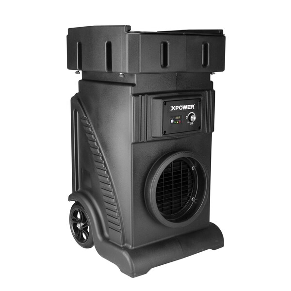 Xpower HEPA 4-Stage Air Filtration System, DC Brushless Motor, UV-C light, PM2.5 Air Quality Sensor - AP-1500U
