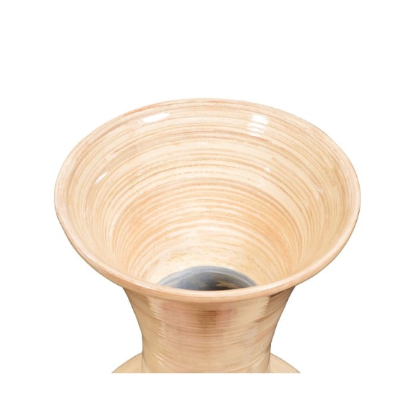 Hastings Home Hastings Home Handcrafted 28 inch Tall Decorative Classic Floor Bamboo Vase for Plants (Natural) - 280271YWA