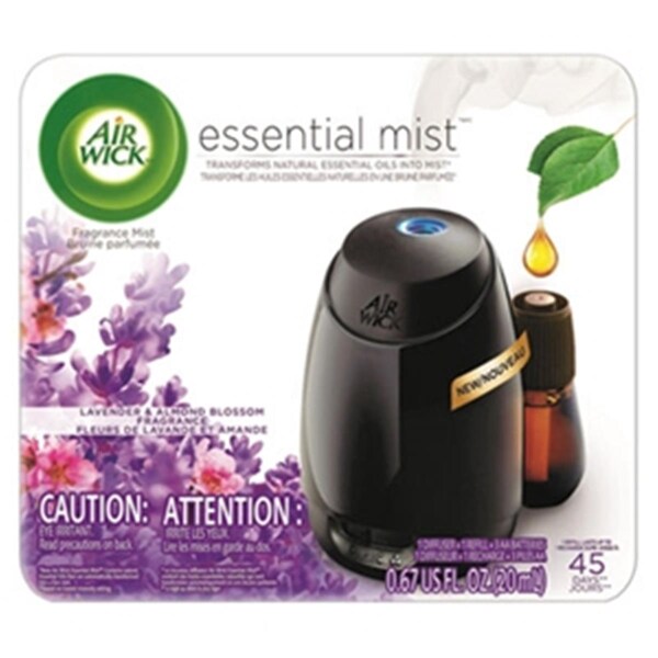 Air Wick Reckitt Benckiser Professional  Mist Starter Kit, Lavender & Almond Blossom - Black - 98576KT