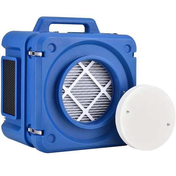 Global Industrial Commercial Grade Air Scrubber, 3 Stage w/ HEPA Filtration, 500 CFM, 120V - 292938