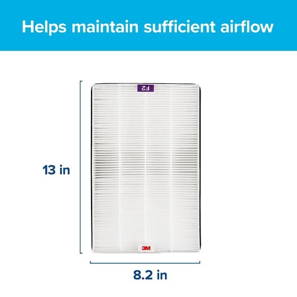 Filtrete Filtrete 13 in. H X 8.2 in. W Rectangular HEPA Air Purifier Filter 1 pk - FAPF-F2N-4