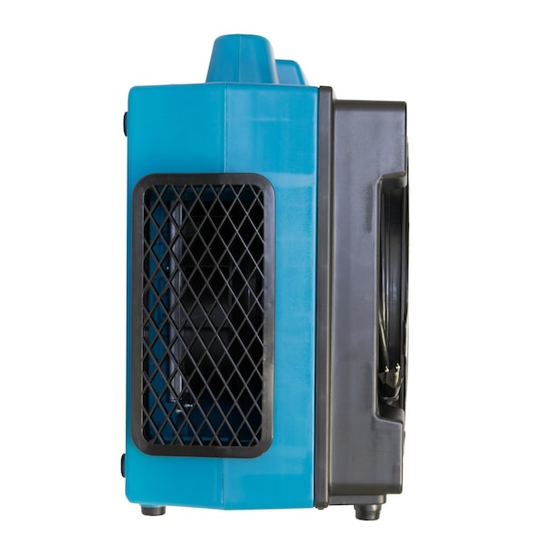 Xpower Air Scrubber W/ HEPA & Activated Carbon Filters, 1/2 HP, 600 CFM, 2.8 Amps, 5 Speed - X-3580