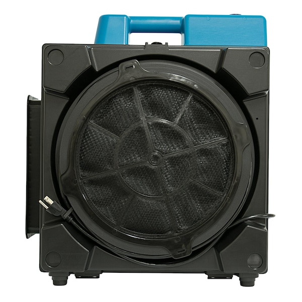 Xpower Air Scrubber W/ HEPA & Activated Carbon Filters, 1/2 HP, 600 CFM, 2.8 Amps, 5 Speed - X-3580